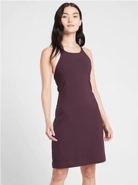 Athleta Havana Reversible Dress, Agate Purple Cascadia Violet #566598 Size M‎